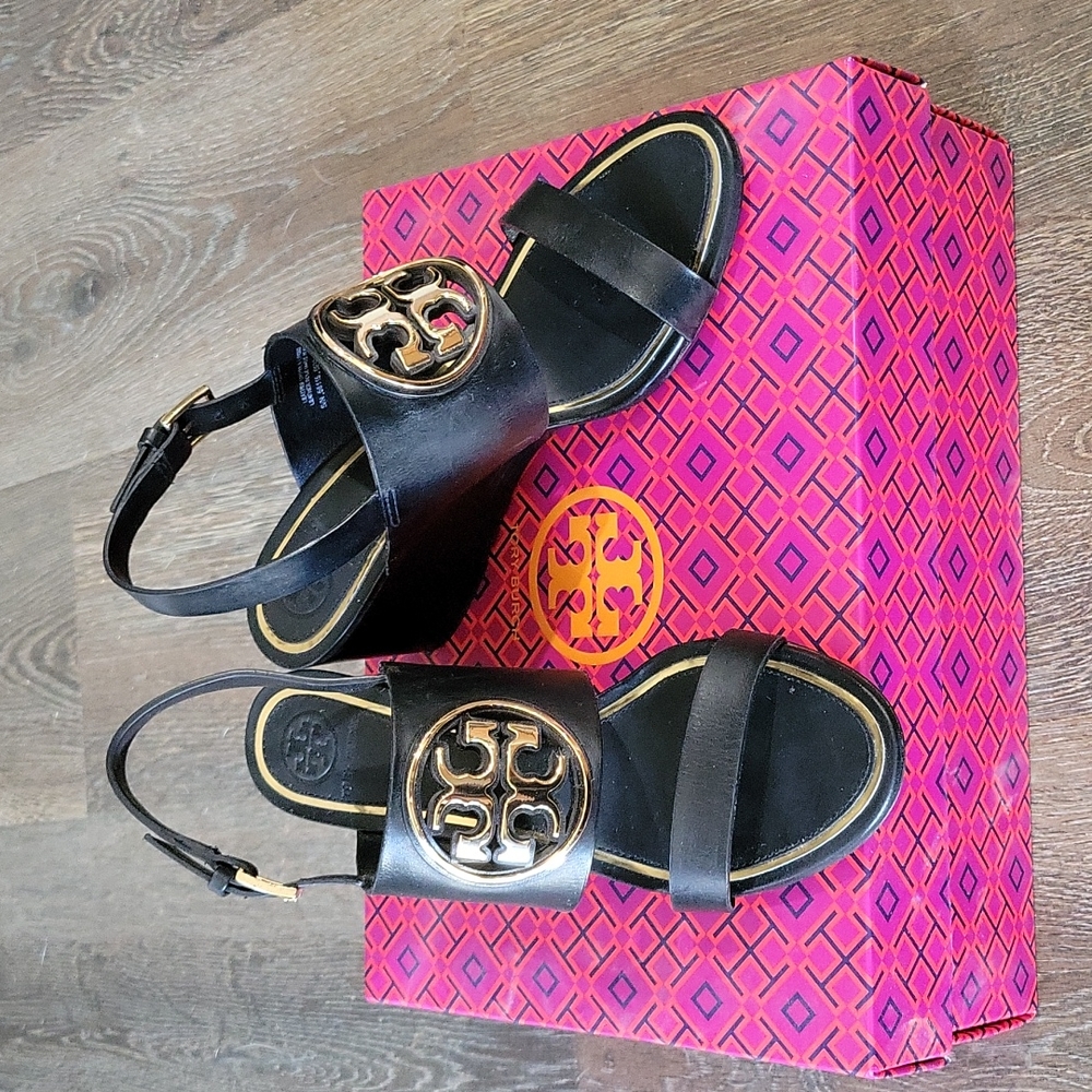 Tory Burch Miller Wedge Sandals